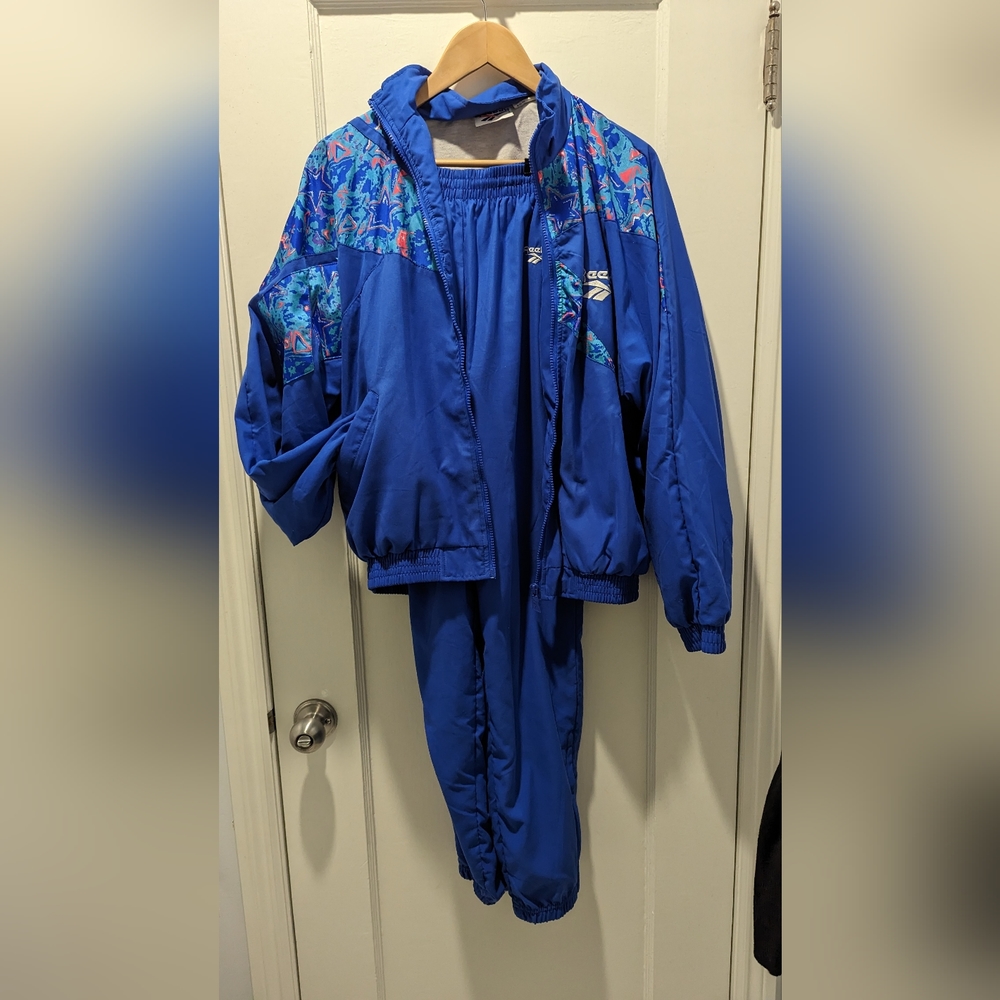 1980s Vintage Reebox Track Suit with Pants